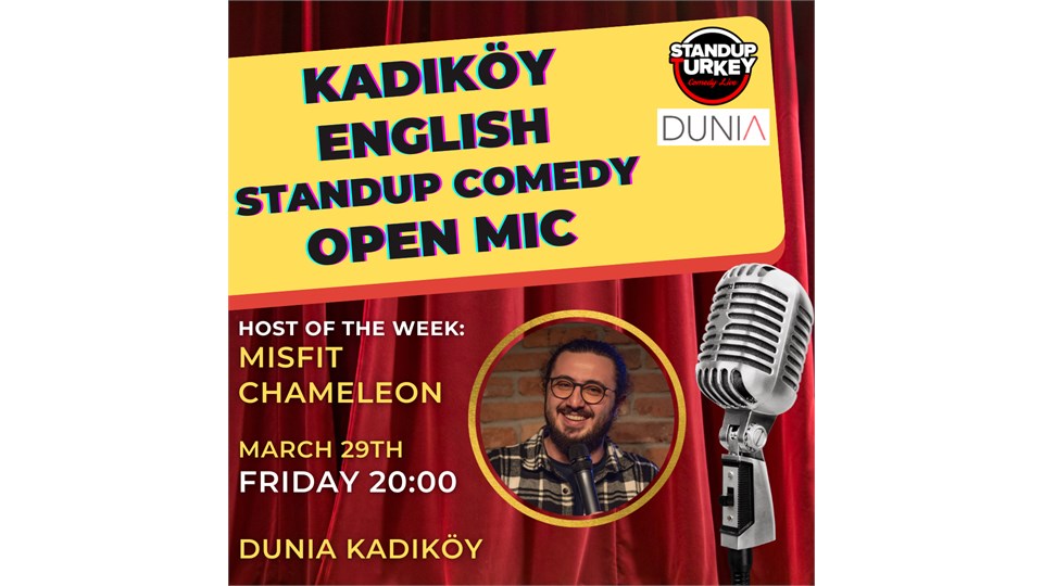 Kadıköy English Stand-up Comedy Open Mic