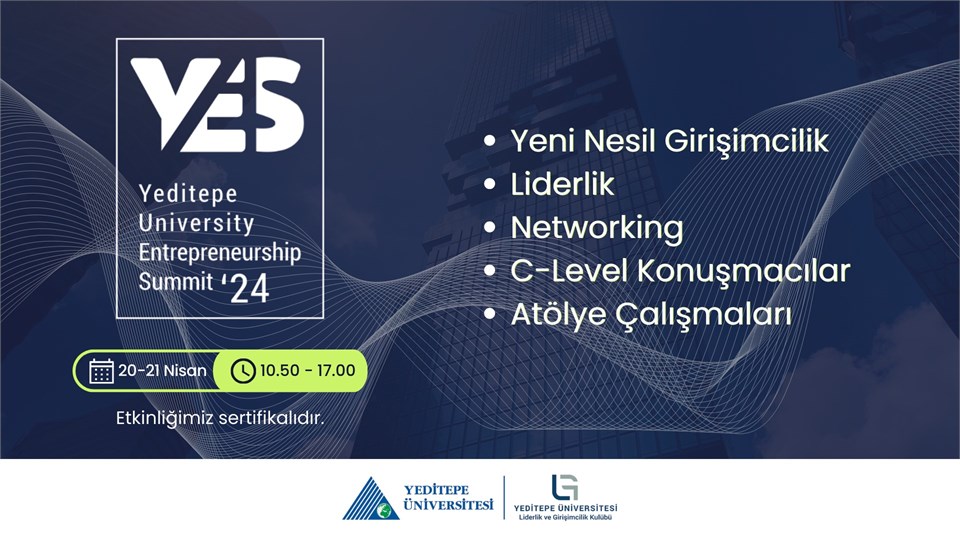 Yeditepe Entrepreneurship Summit'24