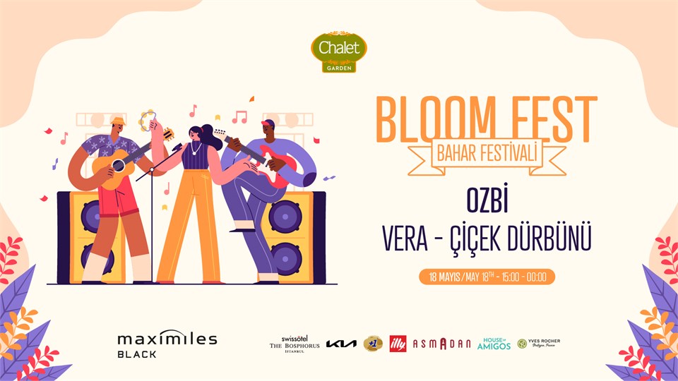Bloom Fest / Bahar Festivali - Swissotel The Bosphorus İstanbul