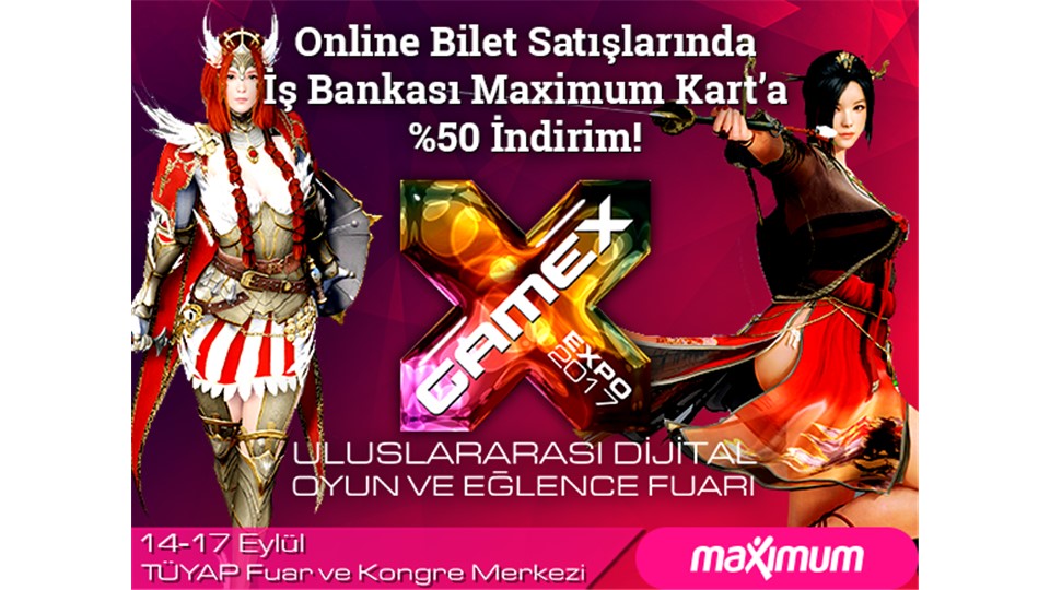 GameX 2017 Uluslararası Dijital  Oyun ve Eğlence Fuarı