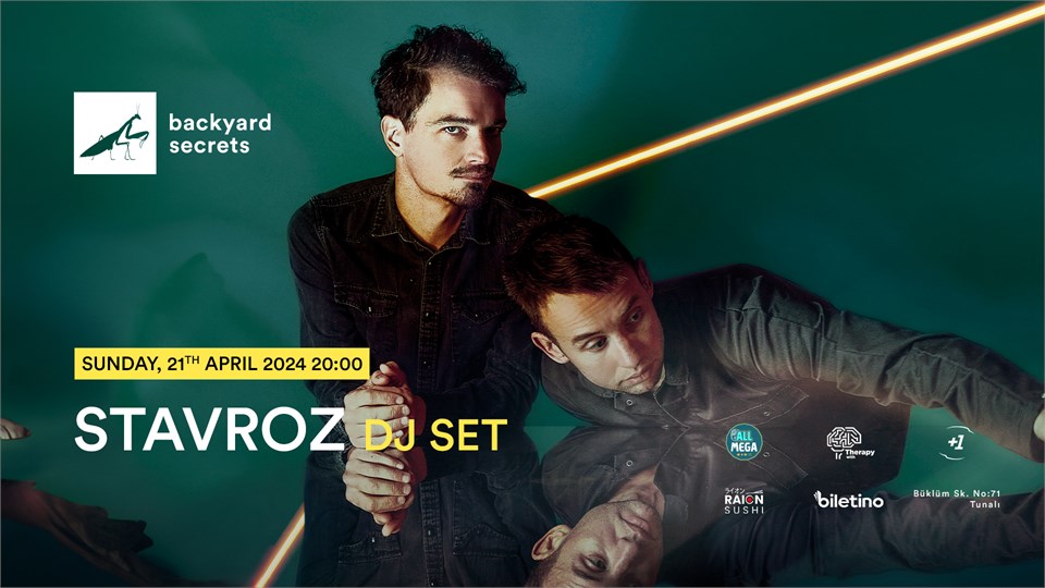Stavroz (Dj Set) @ backyard secrets