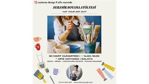 Seramik Boyama Atölyesi 
