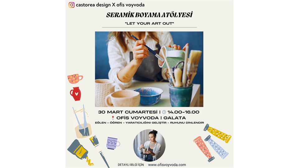 Seramik Boyama Atölyesi 