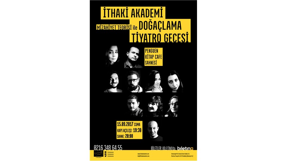 Mizahiyet Teorisi ile Doğaçlama Tiyatro Gecesi