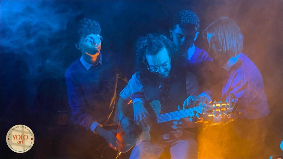 Refugee Guitars Orchestra By Omar Alkilani || Live Music Concert