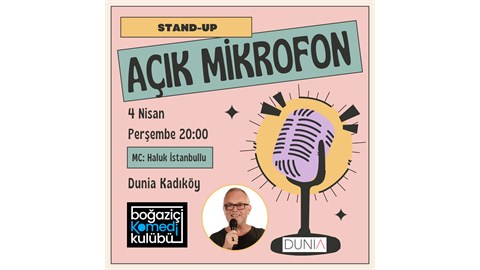 Boğaziçi Komedi Kulübü: Açık Mikrofon Stand-up Gecesi