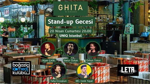 Ghita UNIQ Stand-up Gecesi - Boğaziçi Komedi Kulübü