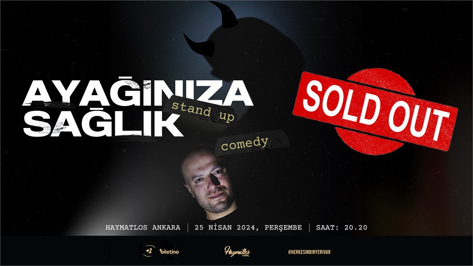 Cihan Yoldaş ''Ayağınıza Sağlık'' Tek Kişilik Stand-up Gösterisi