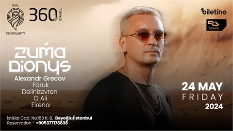 Zuma Dionys at 360 Istanbul