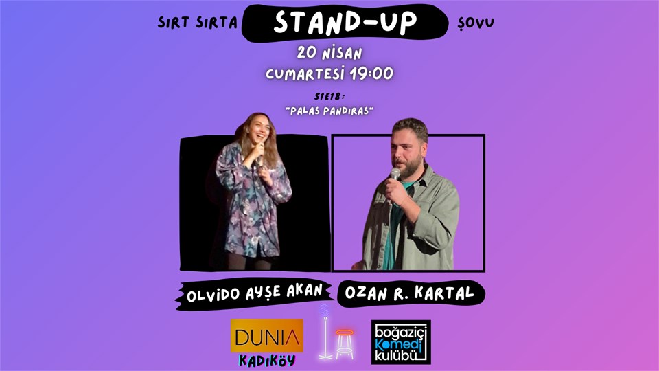 Sırt Sırta Stand-up: Olvido Ayşe Akan & Ozan R. Kartal