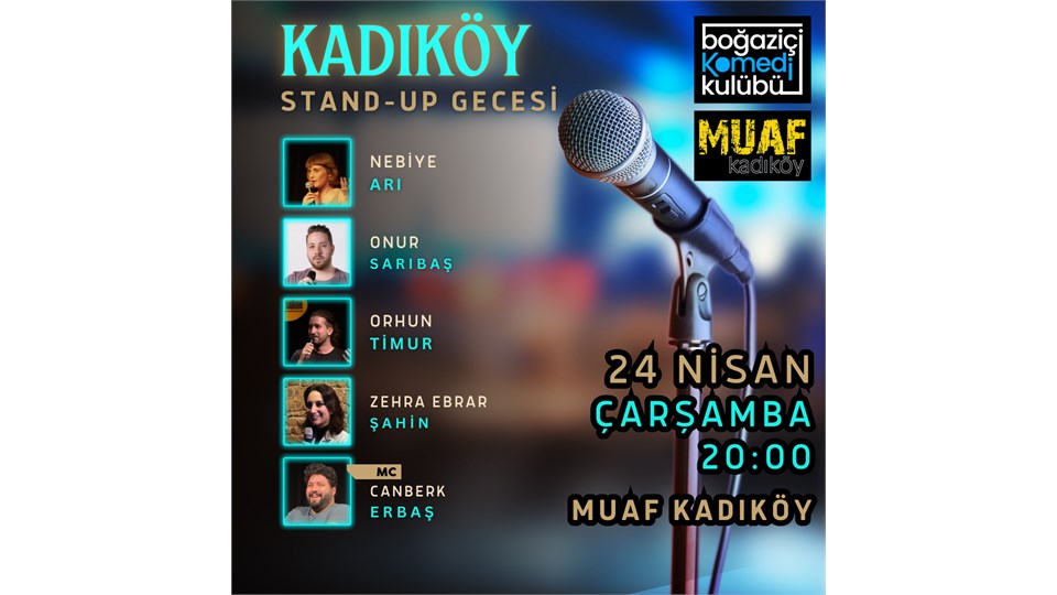 Boğaziçi Komedi Kulübü: Kadıköy Stand-up Gecesi