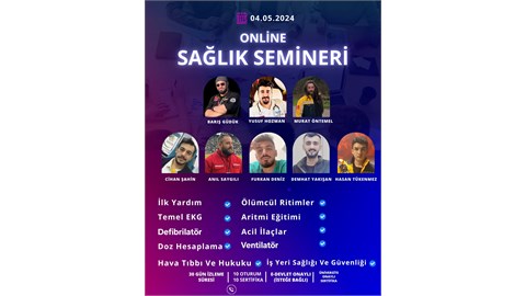 Online sağlık semineri 2024