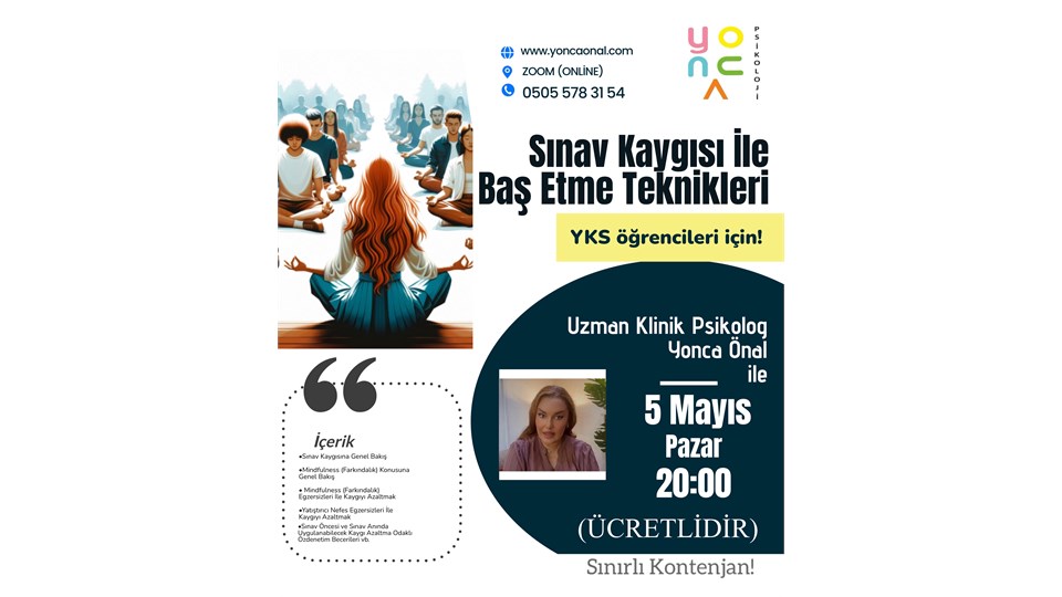 Sınav Kaygısı İle Baş Etme Teknikleri (YKS)