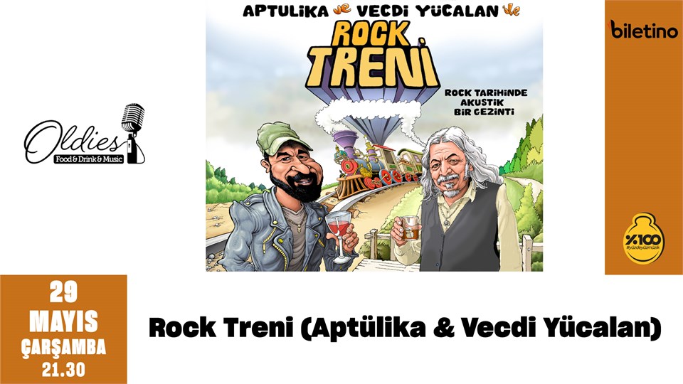 Rock Treni (Aptülika & Vecdi Yücalan) @OldiesTaksim