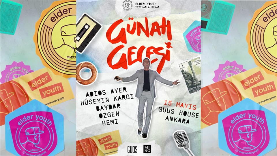 Guus House : Günah Gecesi (90'lar 2000'ler Türkçe Pop)