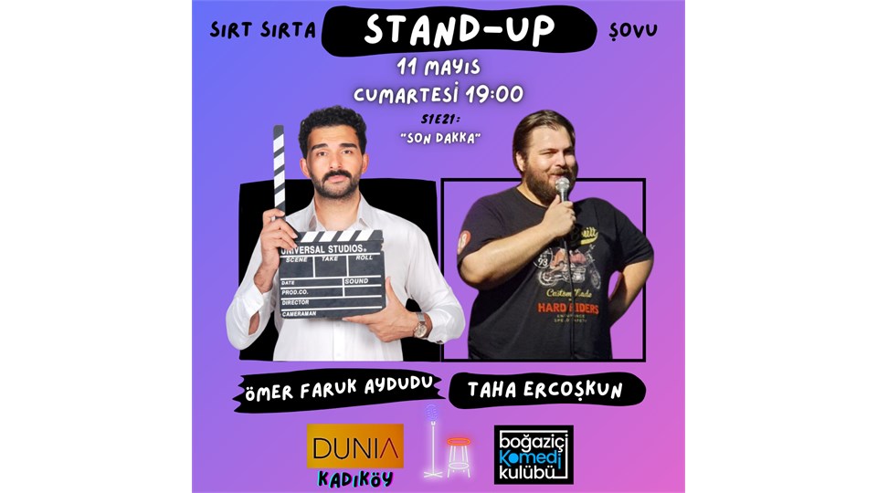 Sırt Sırta Stand-up: Ömer Faruk Aydudu & Taha Ercoşkun