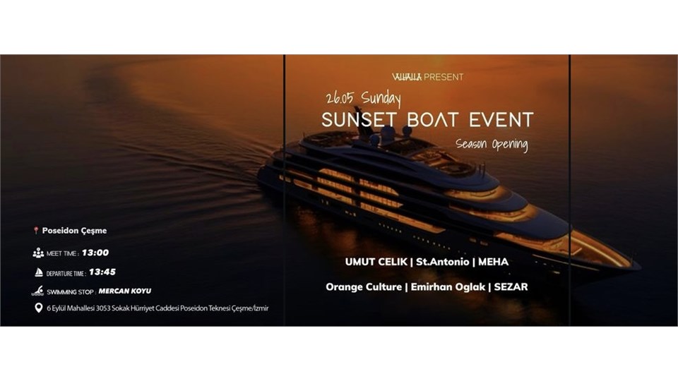 SUNSET BOAT EVENT