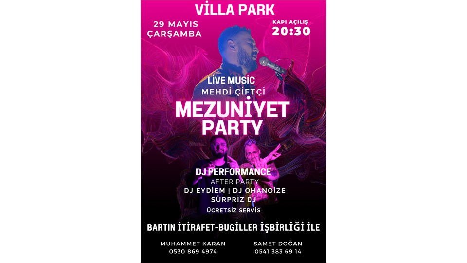 MEZUNİYET PARTY