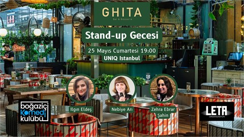 Ghita UNIQ Stand-up Gecesi - Boğaziçi Komedi Kulübü