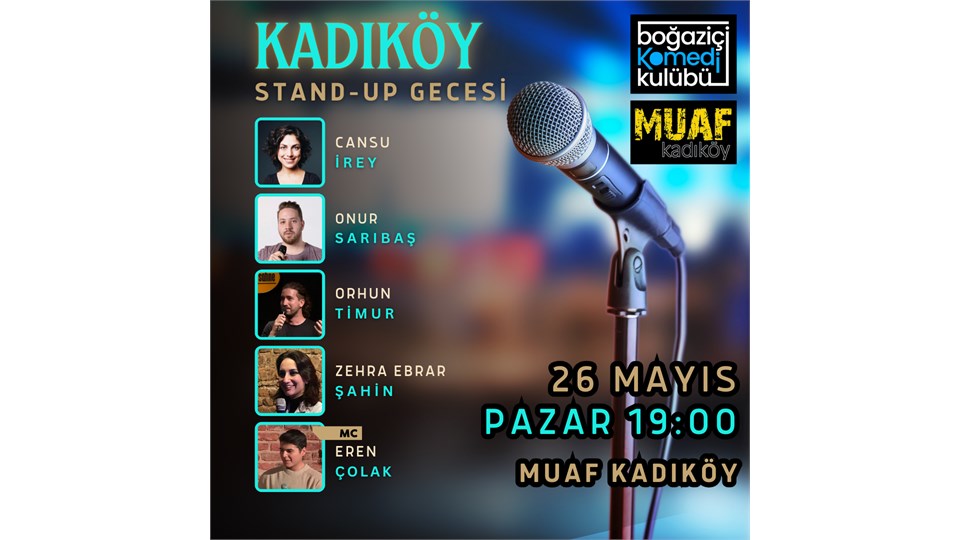 Boğaziçi Komedi Kulübü: Kadıköy Stand-up Gecesi