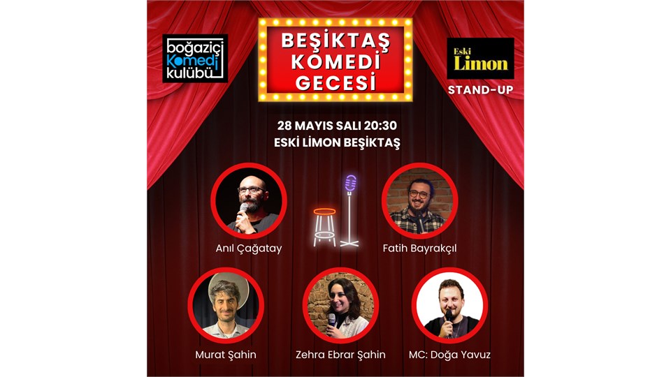 Beşiktaş Komedi Gecesi - Boğaziçi Komedi Kulübü