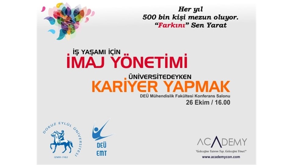 İş Yaşamı İçin İmaj Yönetimi ve Üniversitedeyken Kariyer Yapmak 101