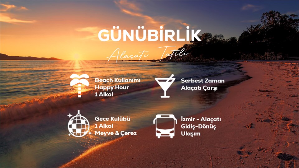 Günübirlik Alaçatı Tatili / 20 Haziran / Bayramın 5. Günü