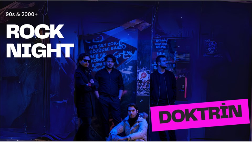 DOKTRİN | 90s & 2000+ Rock Night