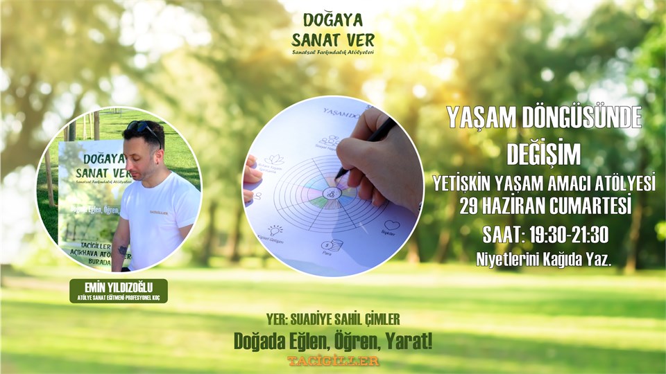 YAŞAM DÖNGÜSÜNDE DEĞİŞİM&YAŞAM AMACI ATÖLYESİ