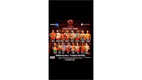 Night Of Warriors Dövüş Gecesi