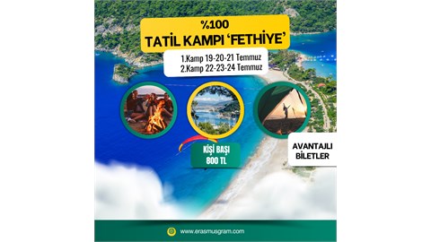 %100 TATİL KAMPI FETHİYE