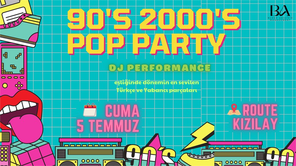 90's 2000's Pop Party