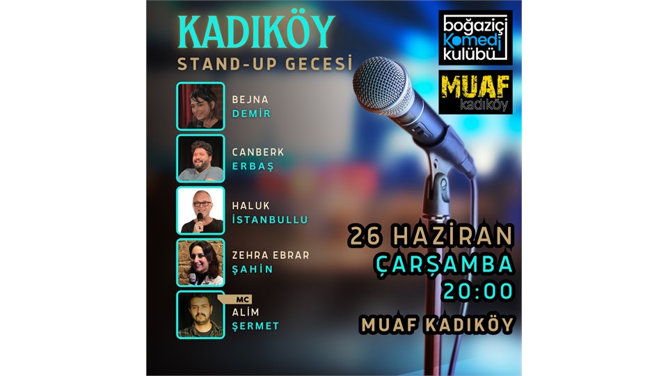 Boğaziçi Komedi Kulübü: Kadıköy Stand-up Gecesi