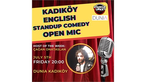 Kadıköy English Stand-up Comedy Open Mic