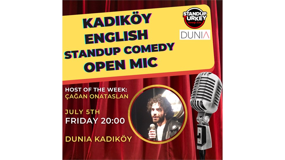 Kadıköy English Stand-up Comedy Open Mic