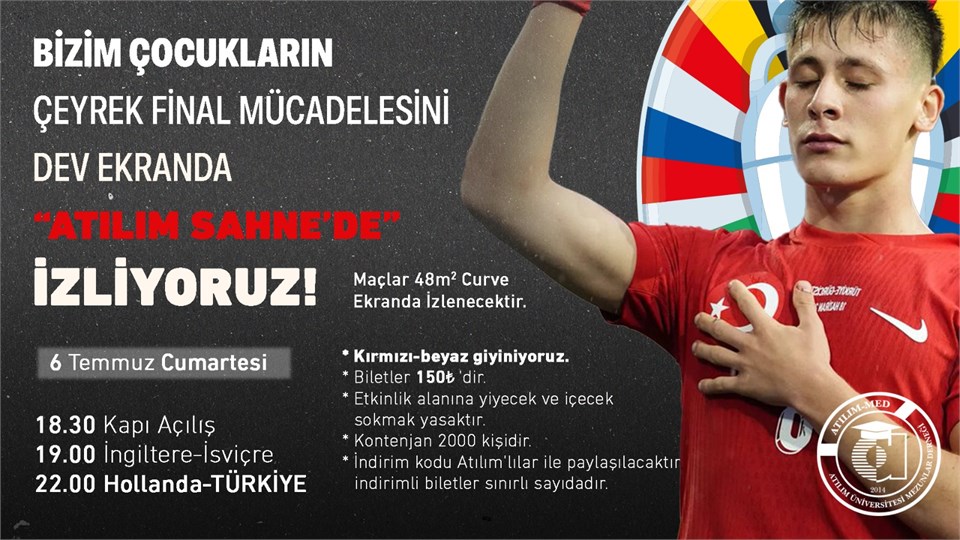 MİLLİ TAKIMIMIZ YARI FİNAL YOLUNDA ... ATILIMLILAR YANLARINDA 