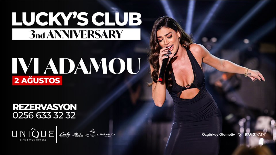 IVI ADAMOU AT LUCKY'S CLUB
