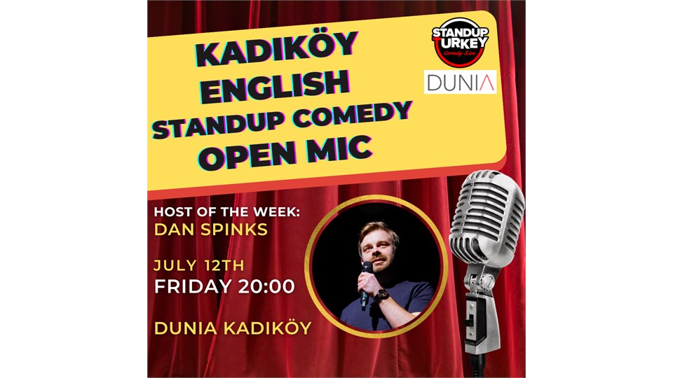Kadıköy English Stand-up Comedy Open Mic