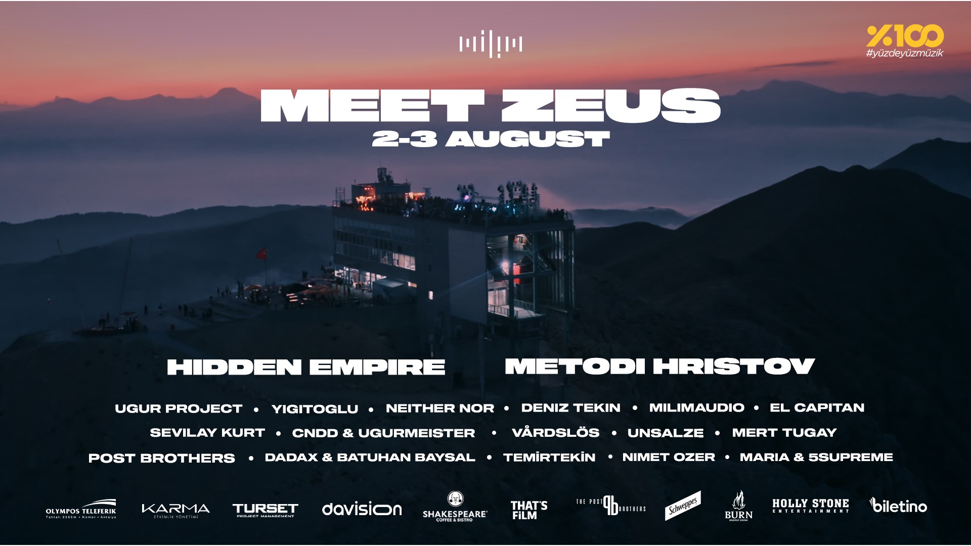 Meet Zeus 6 | 02 Ağustos 2024 | Olympos Teleferik 2365 Metre
