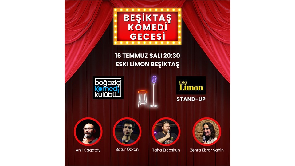 Beşiktaş Komedi Gecesi - Boğaziçi Komedi Kulübü