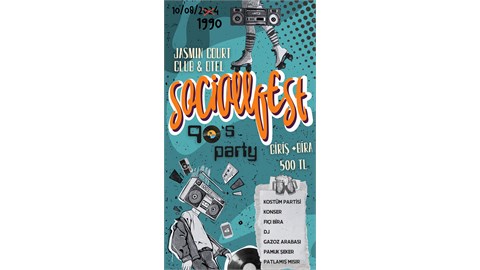 SociallFest 90’s Party