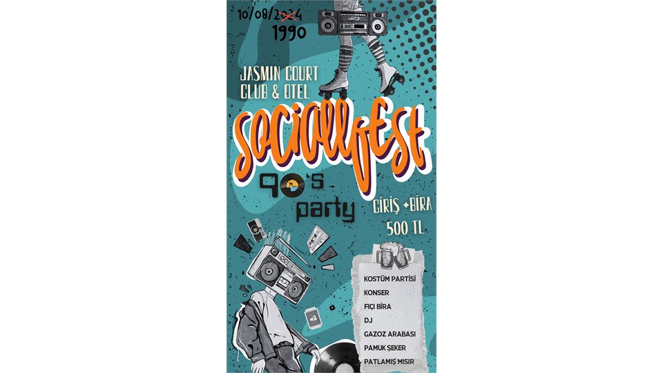SociallFest 90’s Party