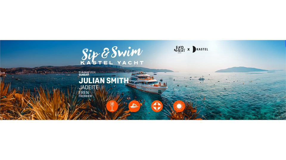 Aperitif Time Presenta: Sip & Swim w/ Julian Smith at KASTEL YACHT