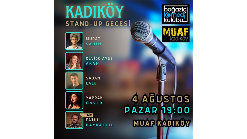 Boğaziçi Komedi Kulübü - Kadıköy Stand-up Gecesi