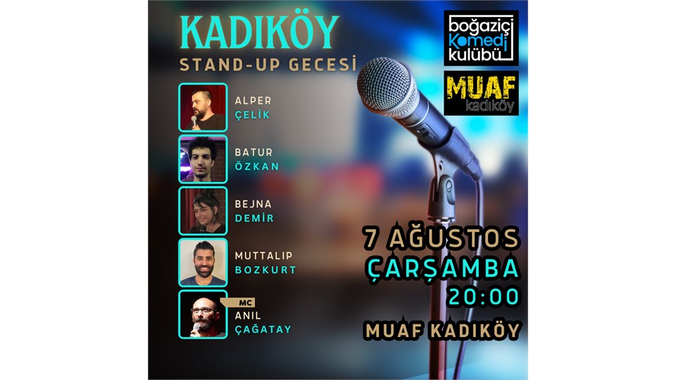 Boğaziçi Komedi Kulübü: Kadıköy Stand-up Gecesi