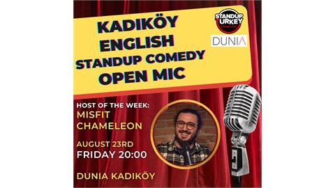 Kadıköy English Stand-up Comedy Open Mic
