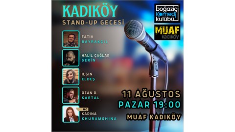 Boğaziçi Komedi Kulübü - Kadıköy Stand-up Gecesi