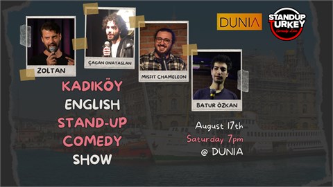 Kadıköy Saturday Night English Stand-up Comedy Show
