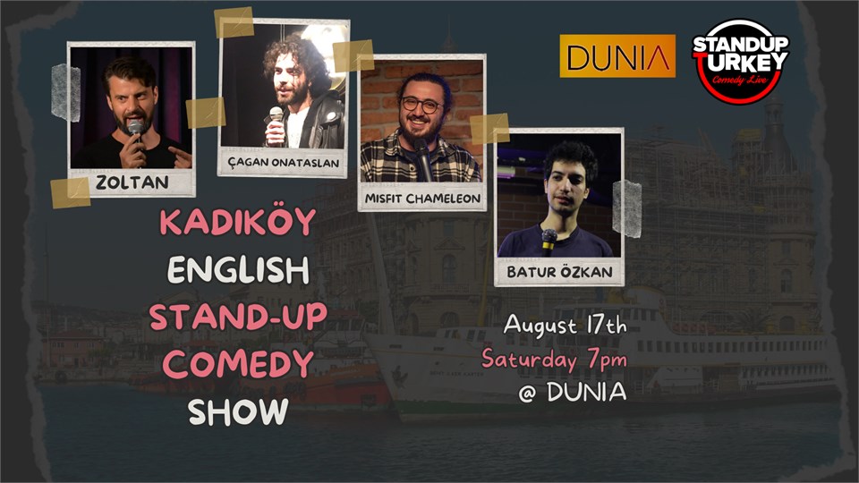 Kadıköy Saturday Night English Stand-up Comedy Show