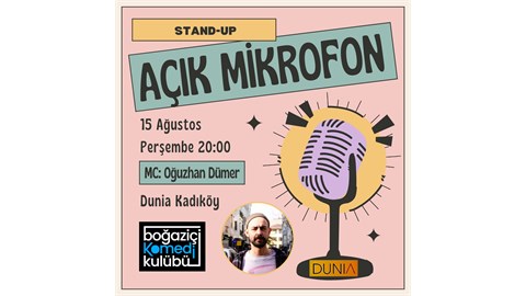 Kadıköy Açık Mikrofon Stand-up Gecesi